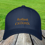 Scotland & FALKIRK fashion / Scottish Patriots Embroidered Baseball Cap<br><div class="desc">Embroidered Hats: Scotland & Falkirk fashion baseball / trucker hats for Scottish patriots - love my country,  travel,  holiday / sports fans</div>