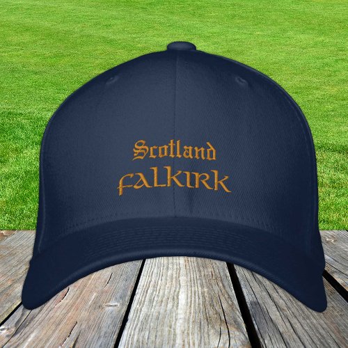 Scotland  FALKIRK fashion  Scottish Patriots Embroidered Baseball Cap