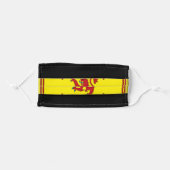 Scotland Flag Adult Cloth Face Mask (Front, Folded)