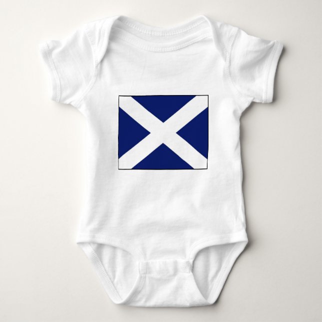SCOTLAND FLAG BABY BODYSUIT (Front)
