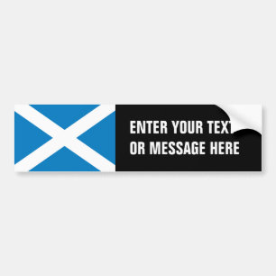 Scotland Flag Bumper Sticker