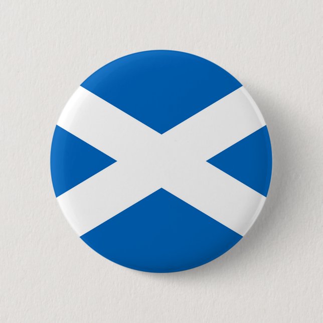 Scotland Flag Button (Front)