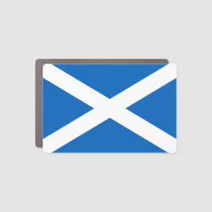 Scotland Flag Car Magnet