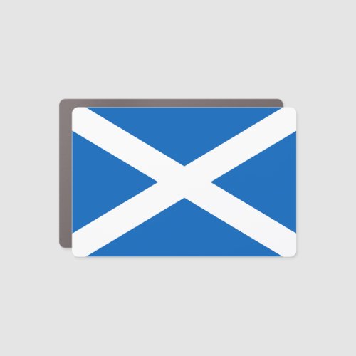 Scotland Flag Car Magnet