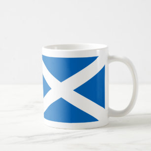 Scotland flag coffee mug