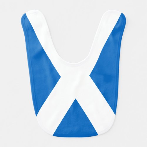 Scotland Flag Design Bib