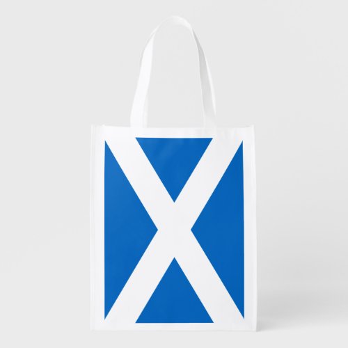Scotland Flag Design Grocery Bag