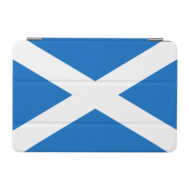 Scotland Flag Design iPad Mini Cover (Horizontal)
