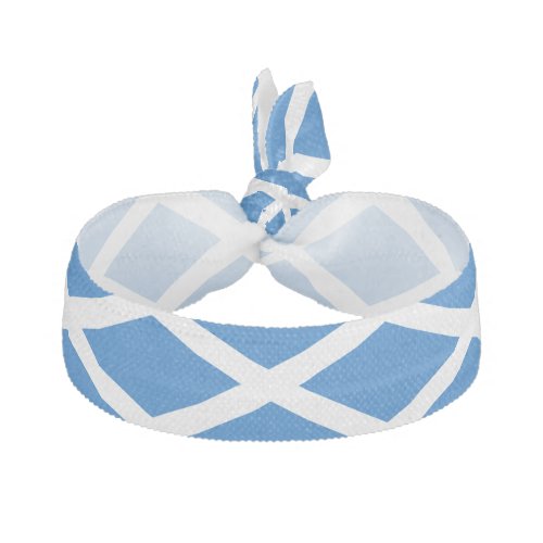 Scotland Flag Design Ribbon Hair Tie