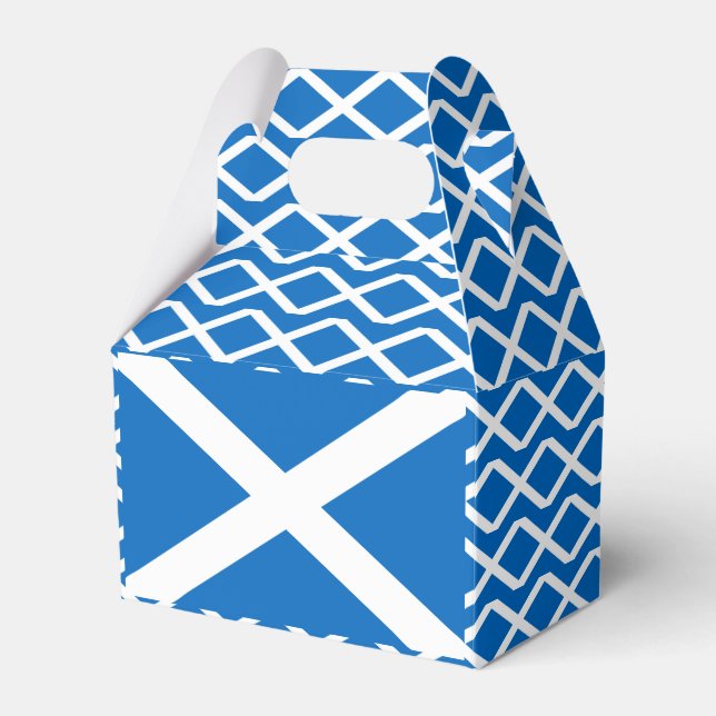 Scotland flag Favor Box (Front Side)