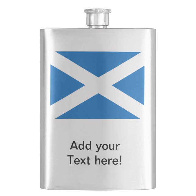 Scotland Flag Flask (Front)