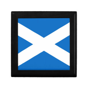 Scotland Flag Freedom Keepsake Box
