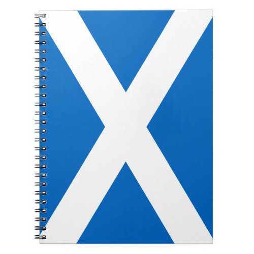 Scotland Flag Freedom Notebook