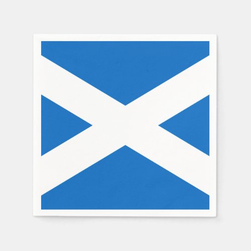 Scotland Flag Freedom Paper Napkins