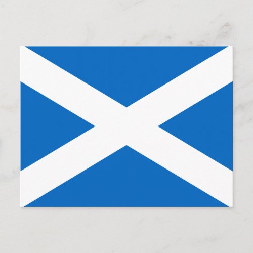 Scotland Flag Freedom Postcard