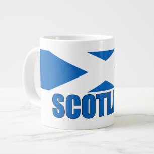 Scotland Flag Giant Coffee Mug