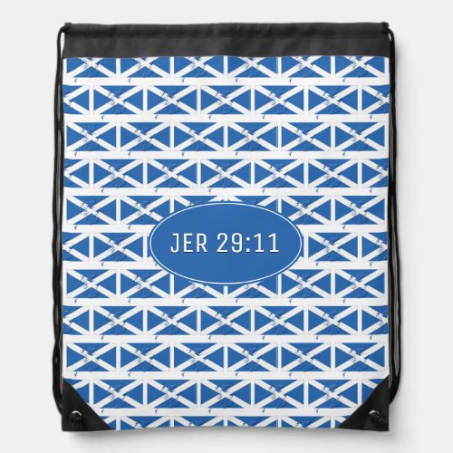 SCOTLAND FLAG  JEREMIAH 2911  Scottish Drawstring Bag