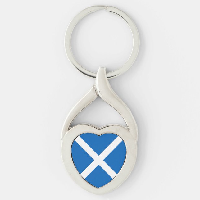 Scotland Flag Keychain (Front)