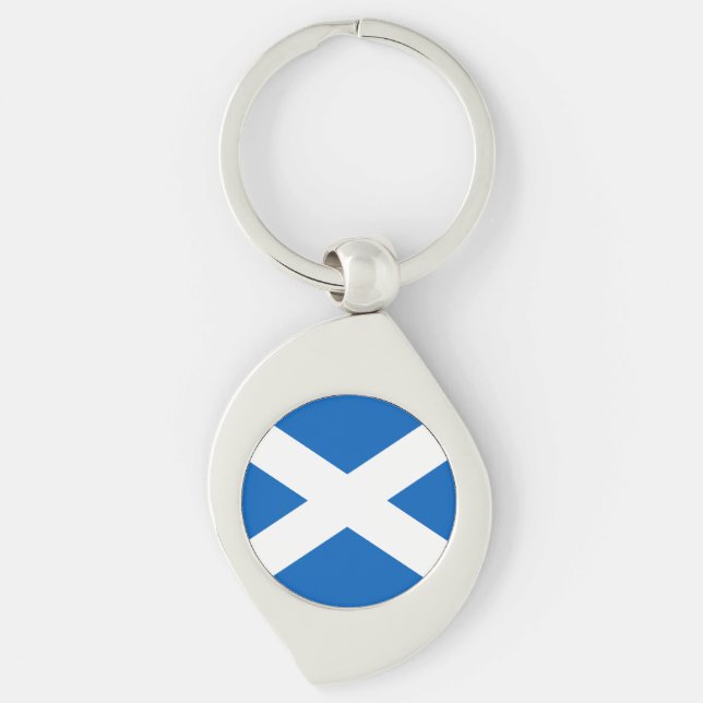 Scotland Flag Keychain (Front)