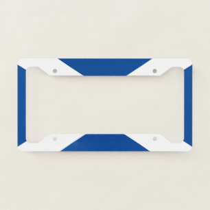 Scotland flag license plate frame