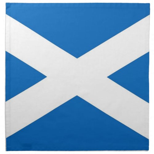 Scotland Flag on MoJo Napkin