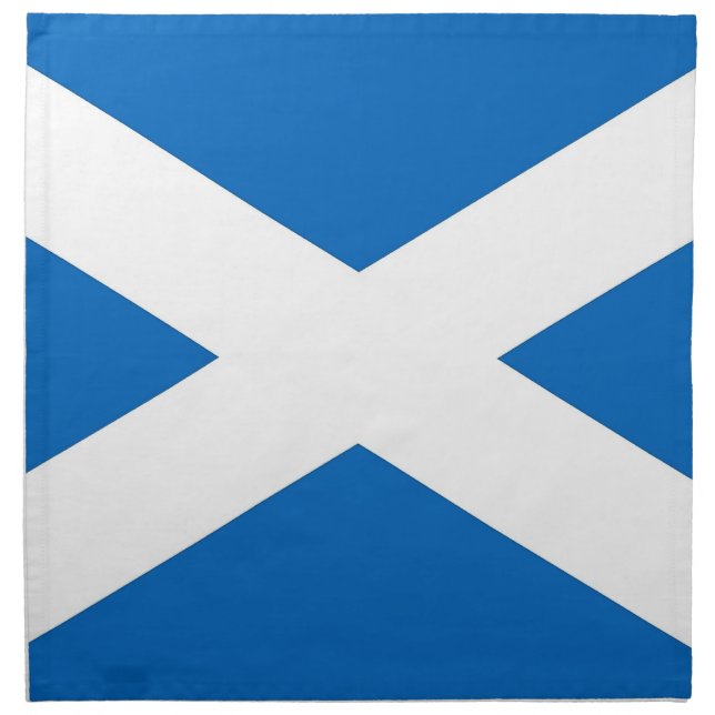 Scotland Flag on MoJo Napkin (Front)