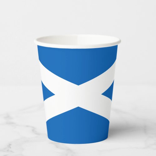 Scotland Flag Paper Cups