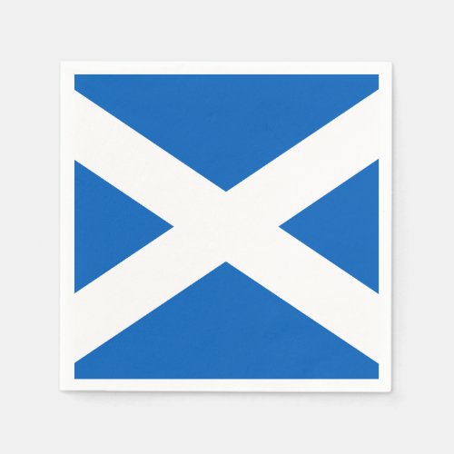 Scotland Flag Paper Napkins