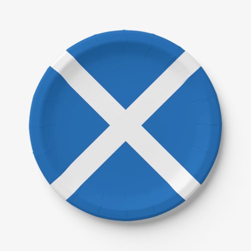 Scotland Flag Paper Plates