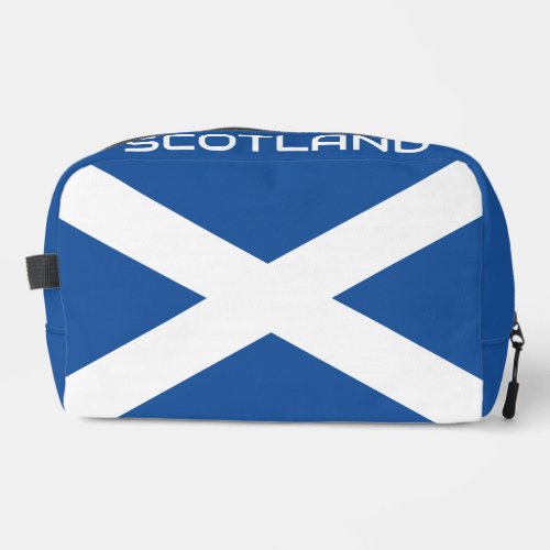 Scotland flag personalized toiletry travel bag