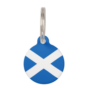 Scotland Flag Pet Tag