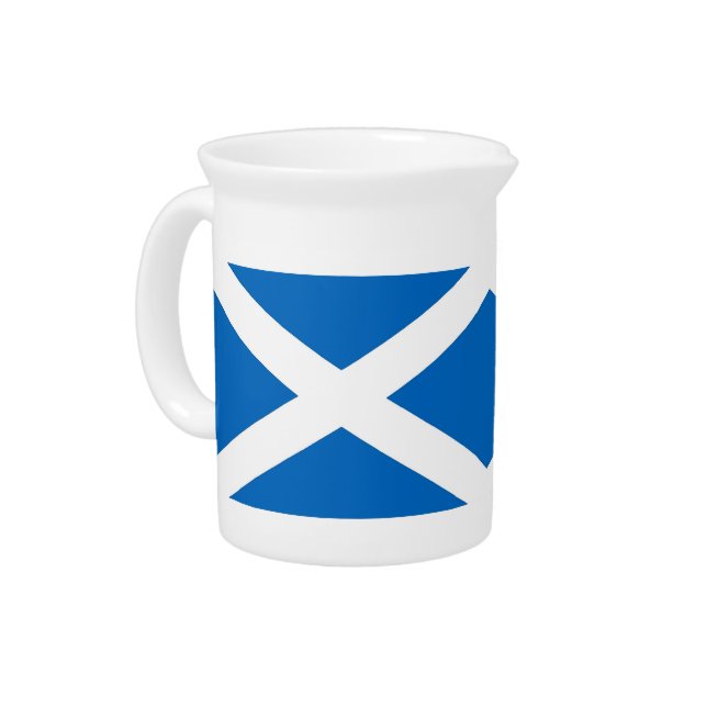 Scotland Flag Pitcher (Left)