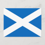 Scotland Flag Postcard