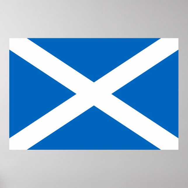 Scotland flag Poster (Front)