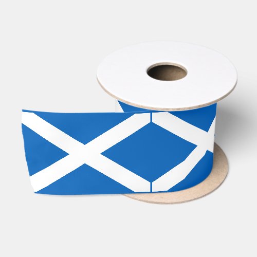 Scotland Flag Satin Ribbon