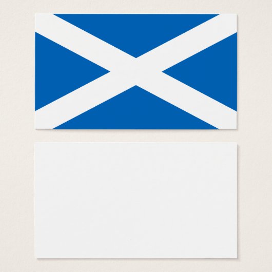 Scotland Flag - Scottish Flag Souvenir (Front & Back)