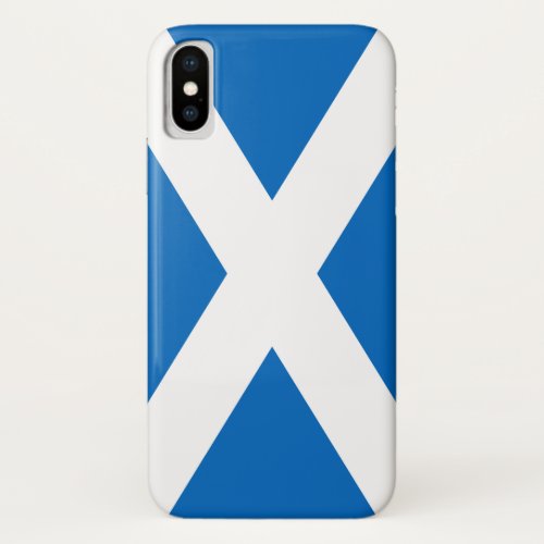 Scotland Flag Scottish Patriotic iPhone XS Case