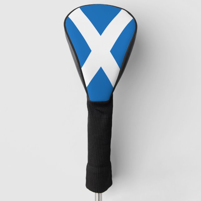 Scotland Flag Scottish Patriotic Golf Head Cover (Front)