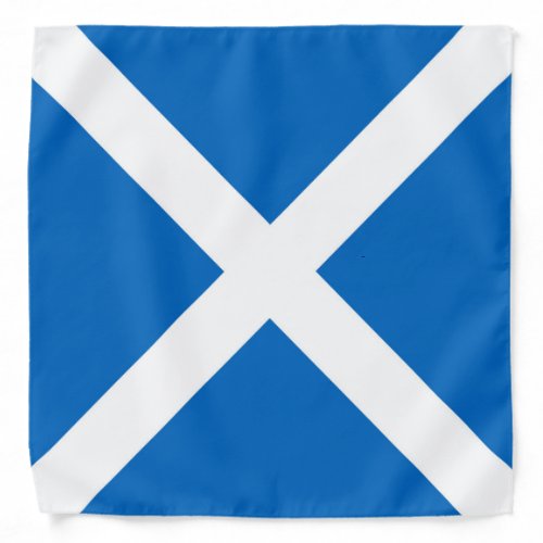 Scotland flag Scottish Saltire Bandana