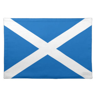 Scotland flag Scottish Saltire Cloth Placemat