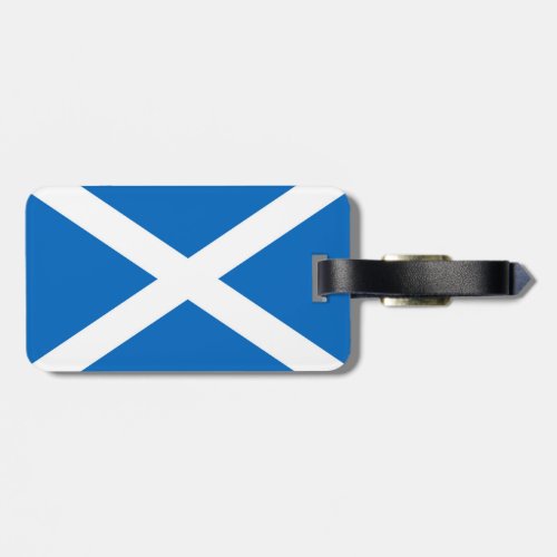 Scotland flag Scottish Saltire Luggage Tag