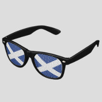 Scotland Flag - Scottish Saltire Retro Sunglasses