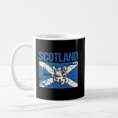 Scotland Flag Scottish Saltire St AndrewS Cross H Coffee Mug