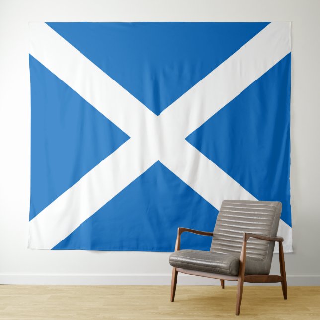 Scotland flag Scottish Saltire Tapestry (In Situ (Horizontal))