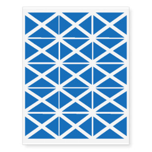 Scotland flag Scottish Saltire Temporary Tattoos