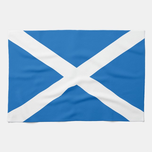 Scotland flag Scottish Saltire Towel (Horizontal)