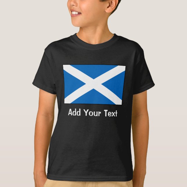 Scotland Flag T-Shirt (Front)