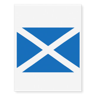 Scotland Flag Temporary Tattoos