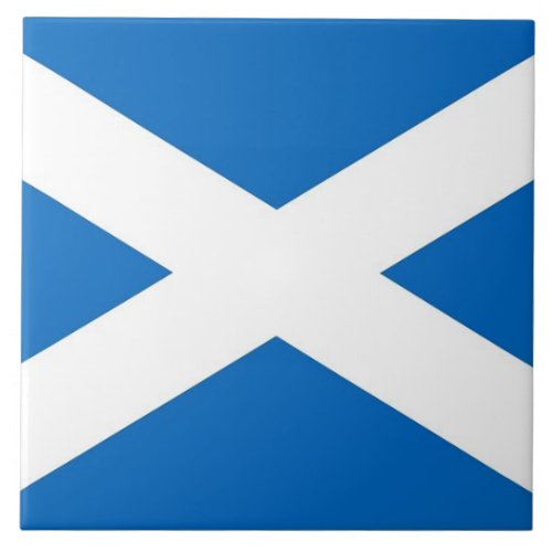 Scotland Flag Tile