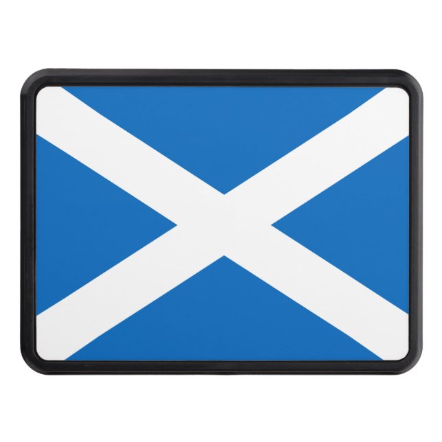 Scotland flag Trailer Hitch Cover (Front)